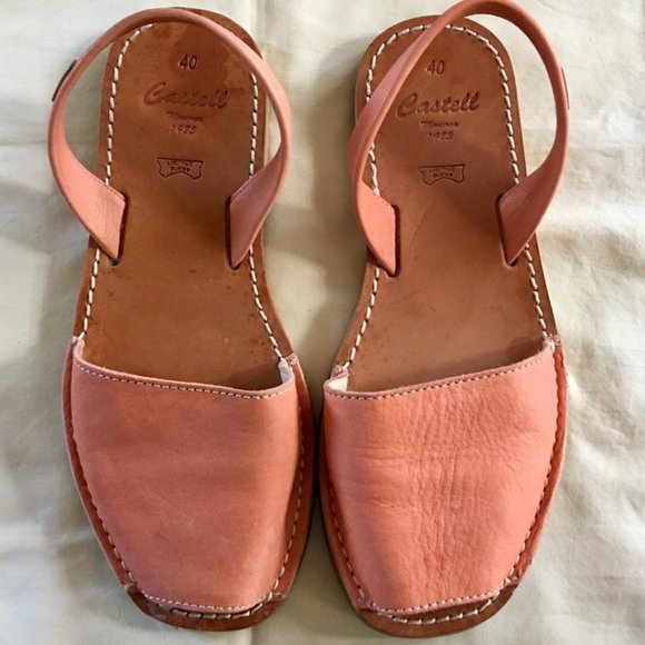 Castell Menorca Shoes Castell Menorca Leather Slingback Castell Menorca Shoes Castell Menorca Leather Slingback